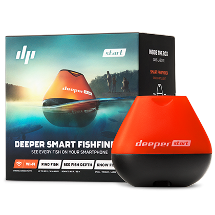 Deeper START Smart Echolot Ideal for the Beginner Fisherman