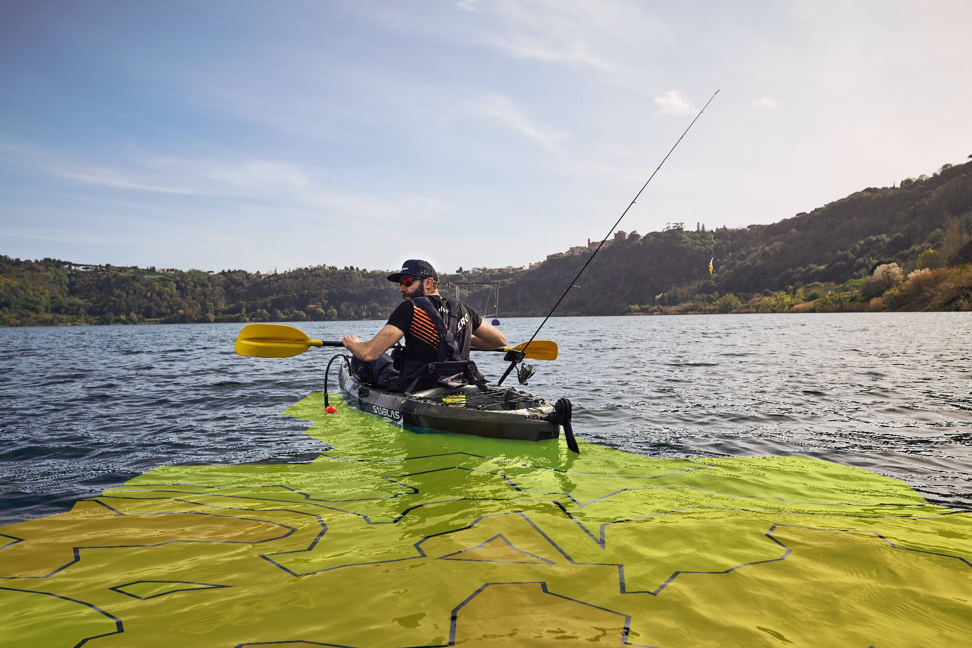 How to Find a Good Fishing Spot in Open Waters Using Bathymetry 