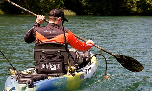 Kayak fishing