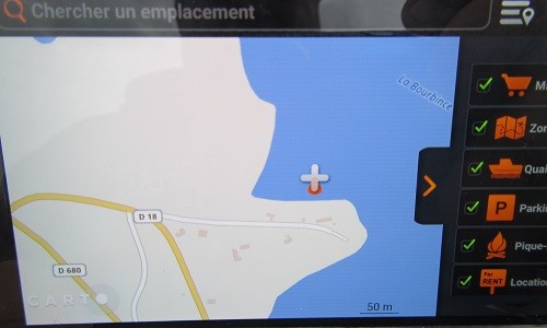 La localisation GPS est un réel atout