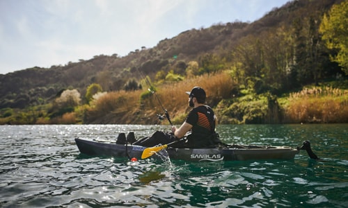 Deeper kayak fishing