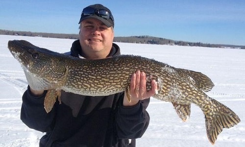 ice fishing