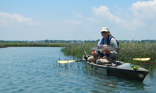 kayak fishing