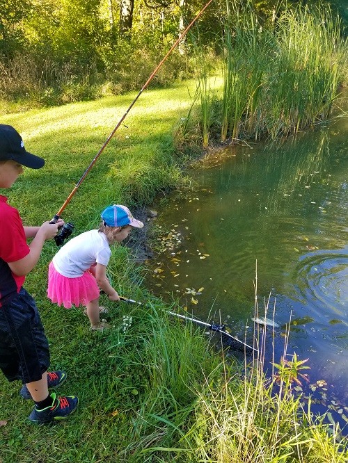 kids Fishing